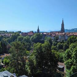 Blick auf die Berner Altstadt