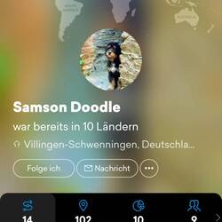 Mein Samsi war schon in 10 Ländern