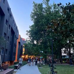 Le jardin de l'auberge