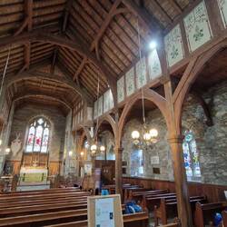 Interior of St.Twrog's church