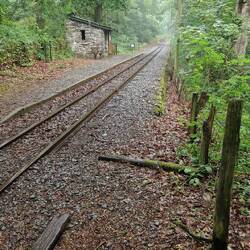 Plas Halt where I ended my journey