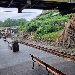 Tan y bwlch railway station