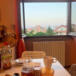 Hab heute mehrmals gefrühstückt. Es gab auch spiegeleier!!!