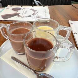 I couldnt resist a local hot chocolate tasting