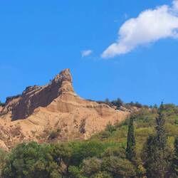 Die sogenannte "Sphinx" in der ANZAC-Bucht auf der Halbinsel Gallipoli