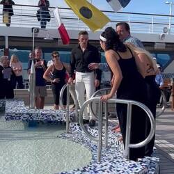 The plunge