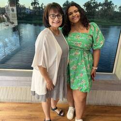 Last night and we were all dolled up. Great trip.