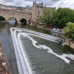 Bath sits on the river Avon