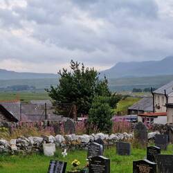 Rhinogs from Trawsfynydd