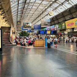 Gare de l'Est in Paris - trains depart from here