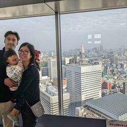 Une vue imprenable de la mairie de Tokyo