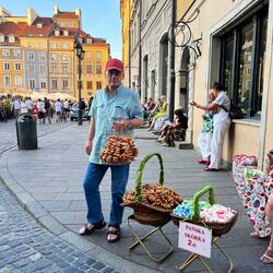 Famous polish bubliki