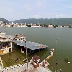 Aussicht von unserer Terrasse