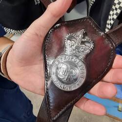 New 'CR' (Charles Rex) bridle badges are already on order