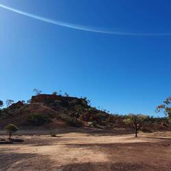 Interesting mesa seen on the drive across from Noccundra to Eromanga