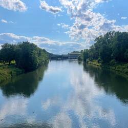 Wie so häufig auf dieser Tour sehen wir mal wieder die Donau