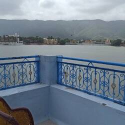 Blick von unserer Terrasse
