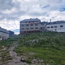 Angekommen an der Hütte