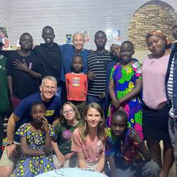 Front row: Consatina, Samuel; Back: Magiri, Dixon, Joseph, Fabian, Erwin, Elizabeth, Janeth, Moses