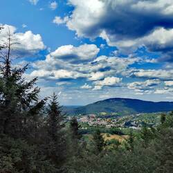View down to Baden-Baden!