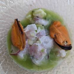 My new favorite ceviche