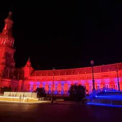Plaza de España by Night