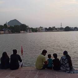 Sonnenuntergang am See