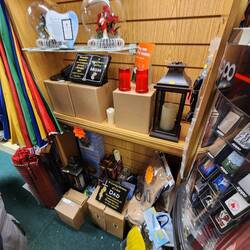 I have never seen displays of headstones in a toy store.