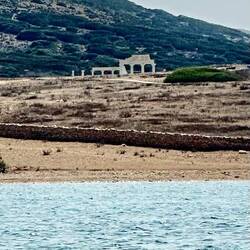 A random ancient monument on despotikas island