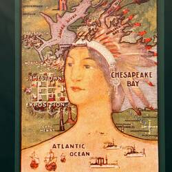 Advertisement 1907 using Pocahontas