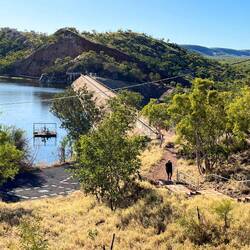 Dam at Lake Moondarra