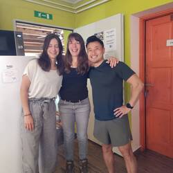 ... and the next morning (on the right: Joseph)