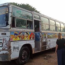 Unser 7:00Uhr-Bus nach Jodhpur