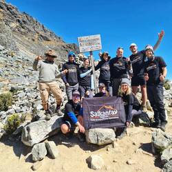 Bis zum Gipfel und noch weiter.