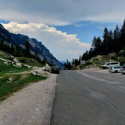 Und da geht's wieder runter