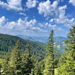 Blick von der Wildspitze