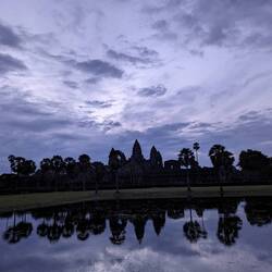 Angkor Wat before sunrise