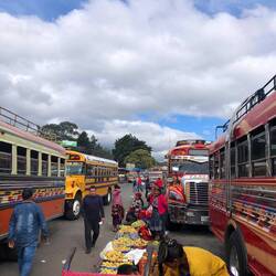 Chicken Bus Terminal 😅