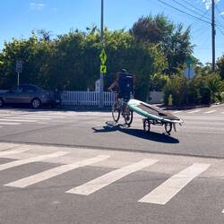 Santa Cruz ist such ein bekannter Surfspot