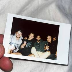 (Luka, Ich, Victor und Edgar)