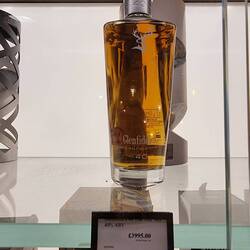 Me dad's favourite tipple, Glenfiddich. But at £4k, this one's out of reach