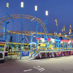 Eine Fahrt auf der "Wilden Maus"