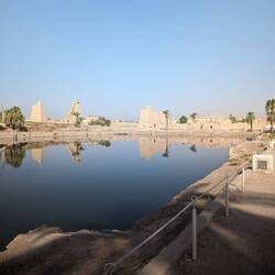 Sacred lake of Amun-re