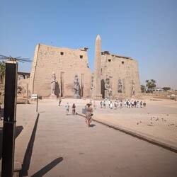 Luxor Temple - the front is called the pylon