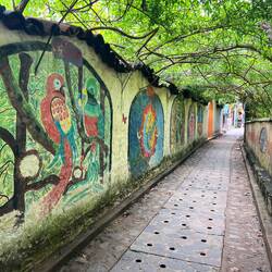 Die Fussgängerzone von San Marcos La Laguna 🚶‍♀️🚶🚶🏻‍♂️