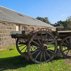 Shearing Shed and Wagon photo by Phil