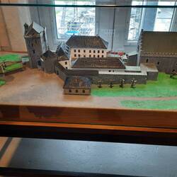 Bergenhus kasteel miniatuur/ castle miniature