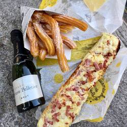 A romantic dinner across the Eiffel Tower by the River Seine