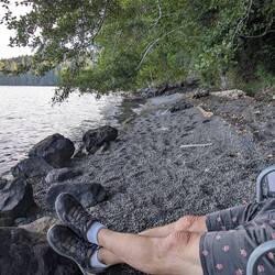 Our own little private beach