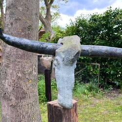 Zuerst waren wir in Sallahn, Dort habe ich Jutta kennen gelernt, die mir erst mal von dem Wasserauf
